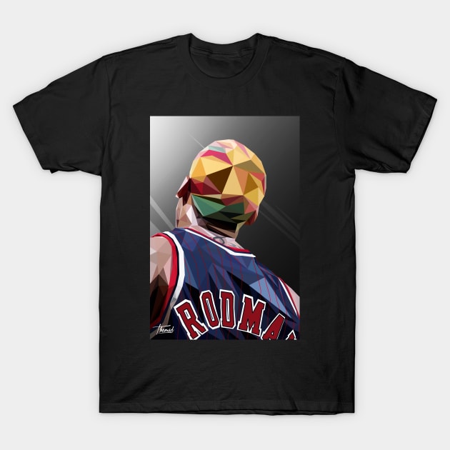 RODZILLA / LOW POLY ILLUSTRATION T-Shirt by Jey13